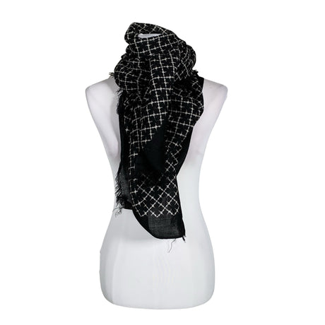 Unisex by Malene Birger - Õhuke sall, suurus Maxi - Must ()