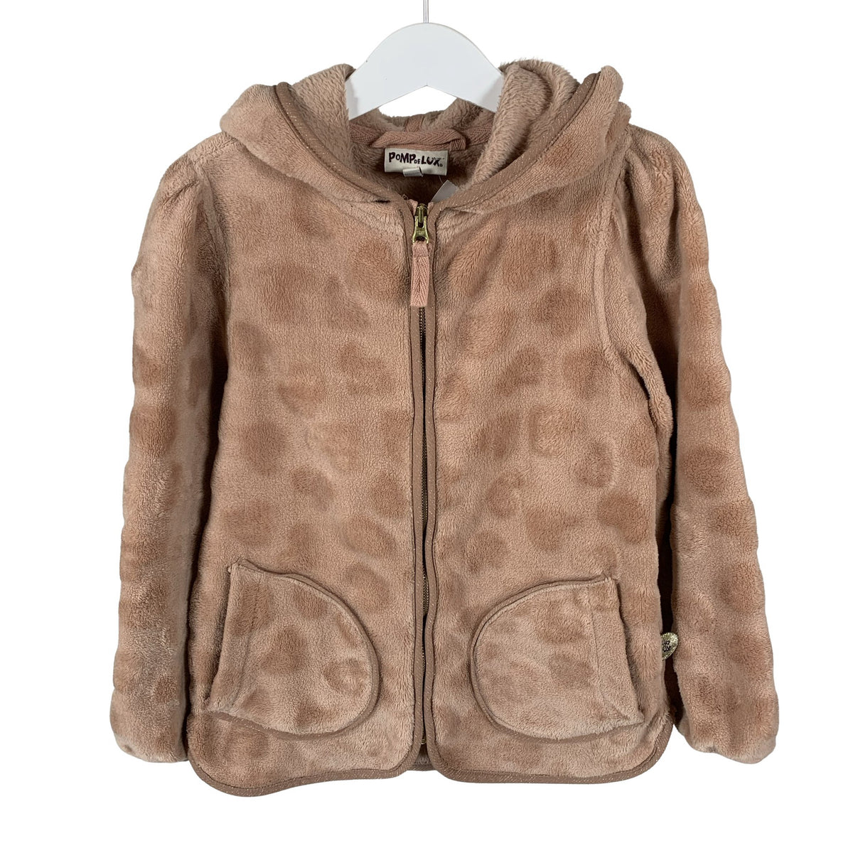 Unisex POMPdeLUX - Dressipluus, suurus 122 - 128 - Pruun (1)