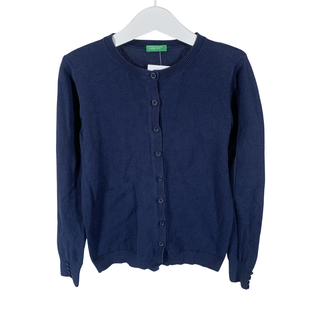 Unisex Benetton - Kardigan, suurus 116 - 122 - Sinine (1)