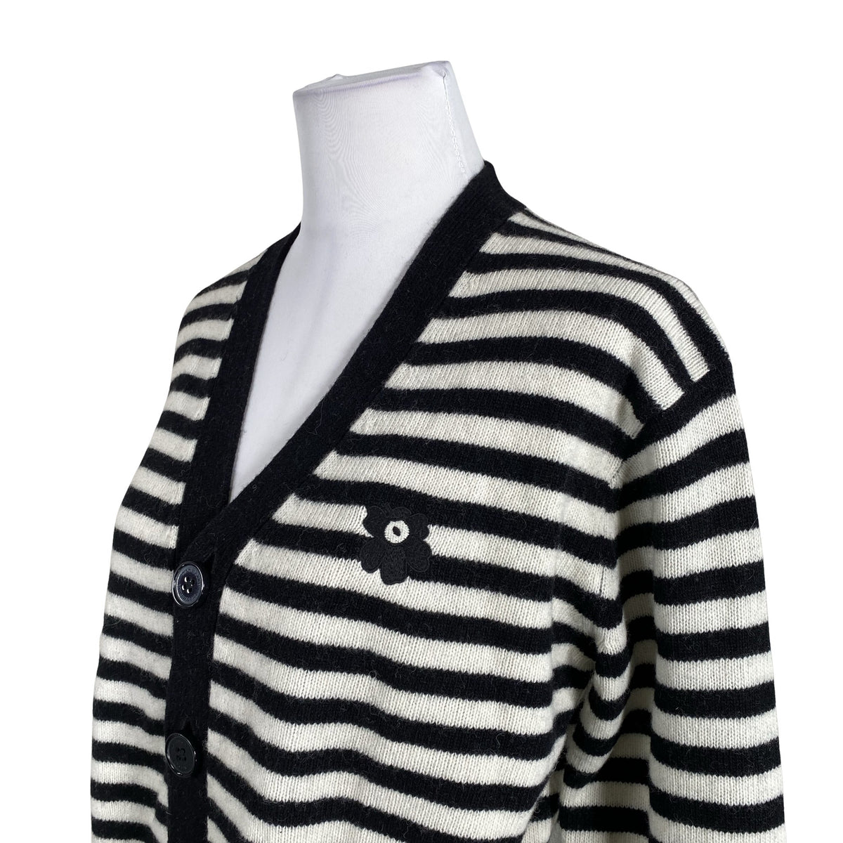 Unisex Marimekko - Kardigan, suurus 36 - Must (2)