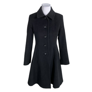Unisex Ril's - Villane mantel, suurus 34 - Must (1)