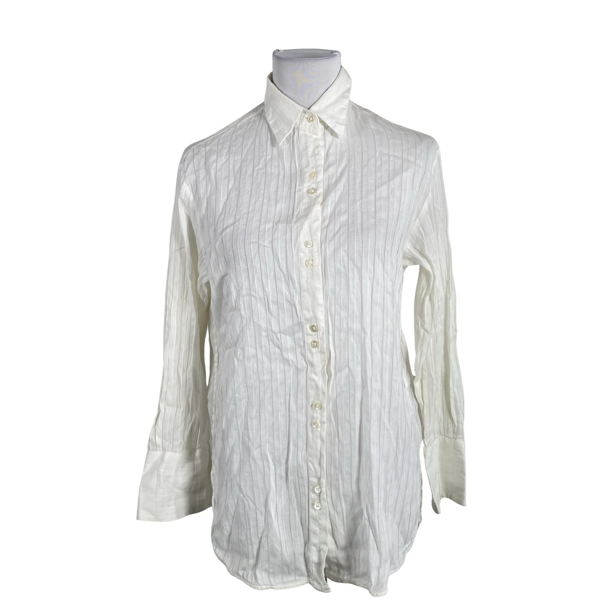 Unisex Massimo Dutti - Pluus, suurus 38 - Valge (1)