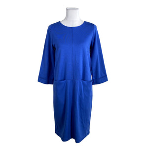 Unisex Nanso - Trikotaažist kleit, suurus 36 - Sinine (1)