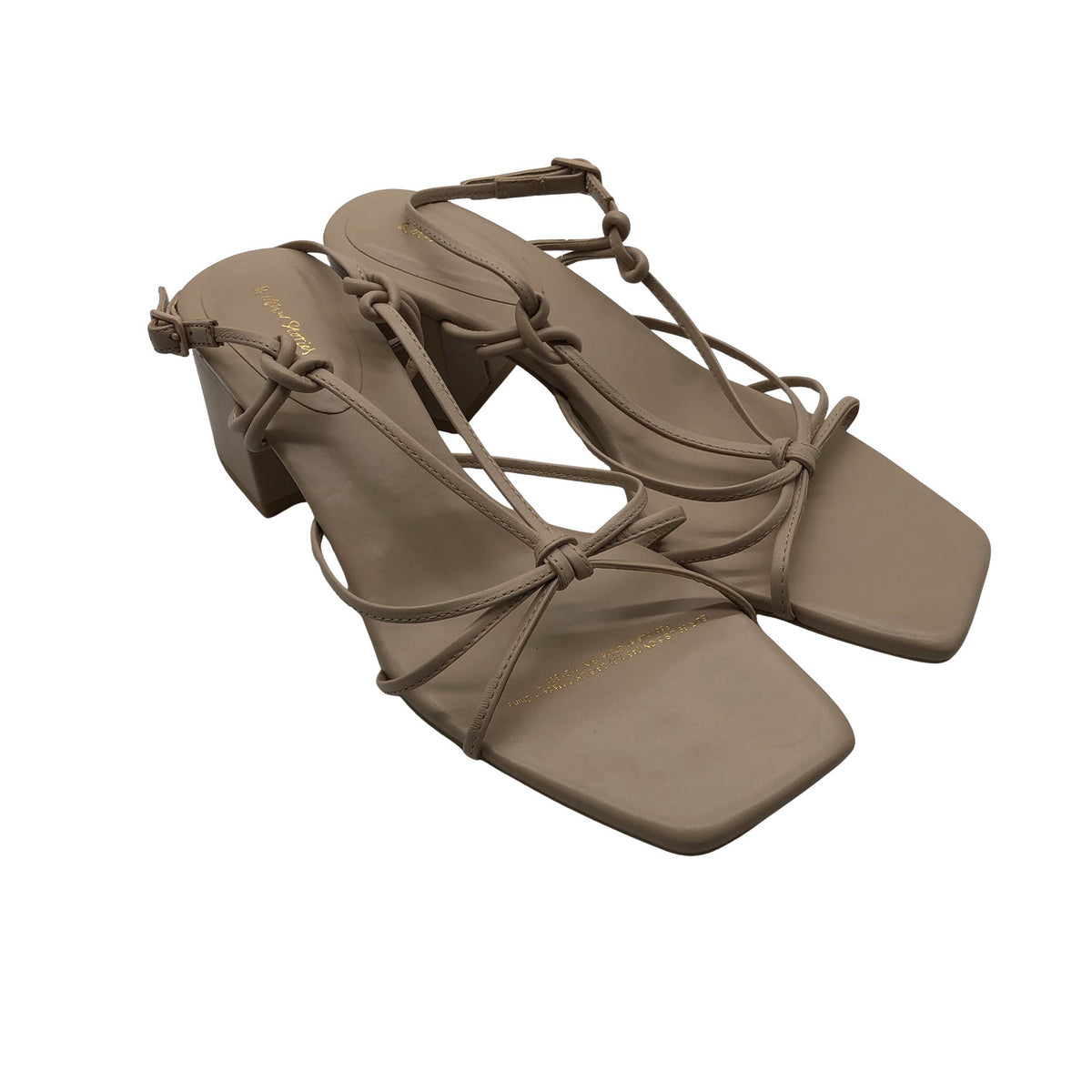 Unisex &Other Stories - Kontsaga rihmikud, suurus 39 - Heleroosa (2)