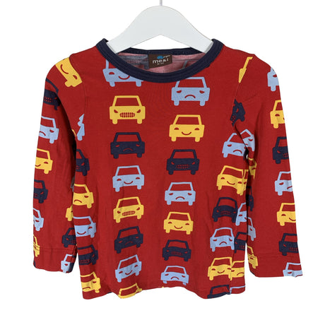 Unisex me&i - Trikotaažist pluus, suurus 98 - 104 - Punane ()