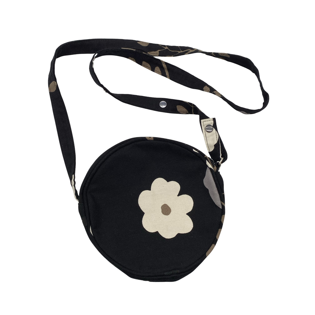 Unisex Marimekko - Õlakott, suurus Mini - Must (1)