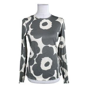 Unisex Marimekko - Trikotaažist pluus, suurus 38 - Roheline (1)