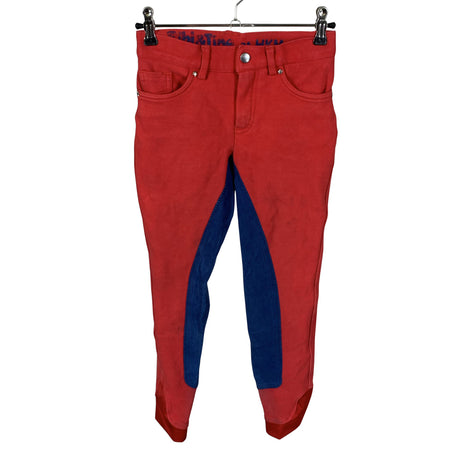 Unisex Bibi - Ratsapüksid, suurus 122 - 128 - Punane ()