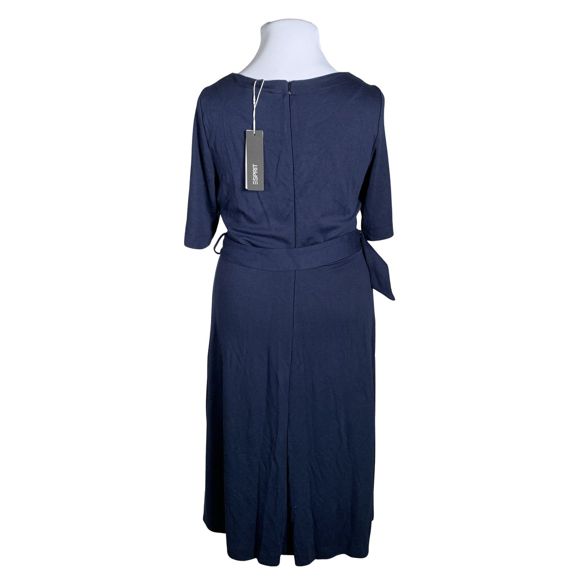 Unisex Esprit - Trikotaažist kleit, suurus 42 - Sinine (2)