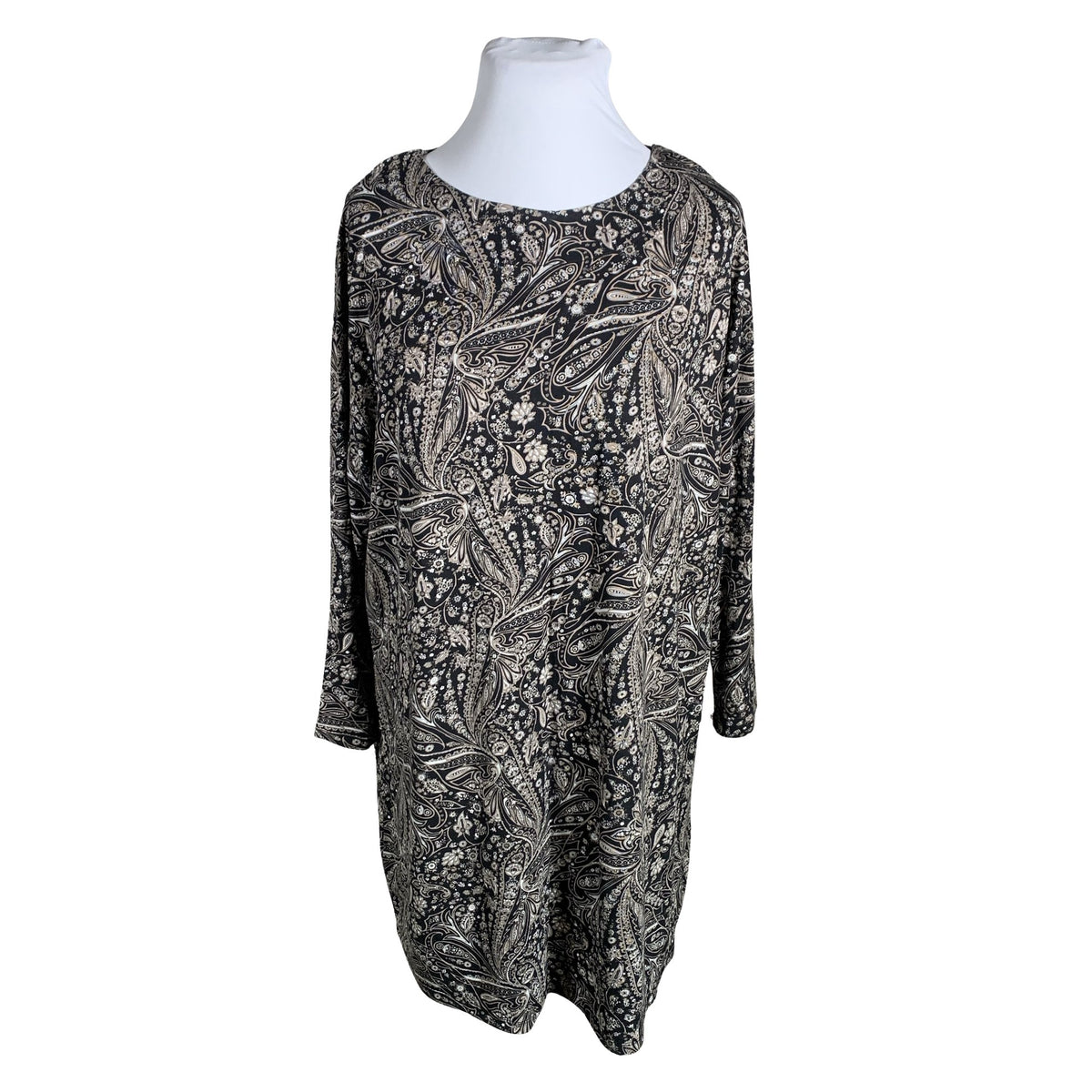 Unisex Cut & Pret - Trikotaažist kleit, suurus 46 - Pruun (1)