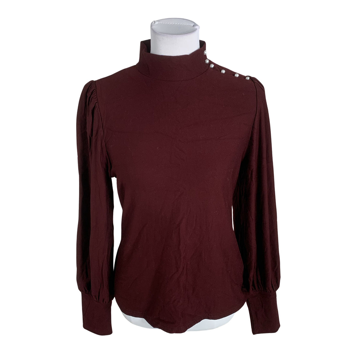 Unisex Gestuz - Pluus, suurus 40 - Veinipunane (1)