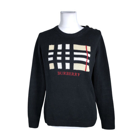 Unisex Burberry - Kampsun, suurus 38 - Must ()