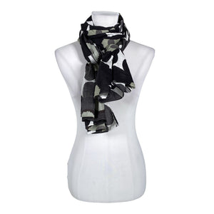 Unisex Marimekko - Õhuke sall, suurus Maxi - Must (1)