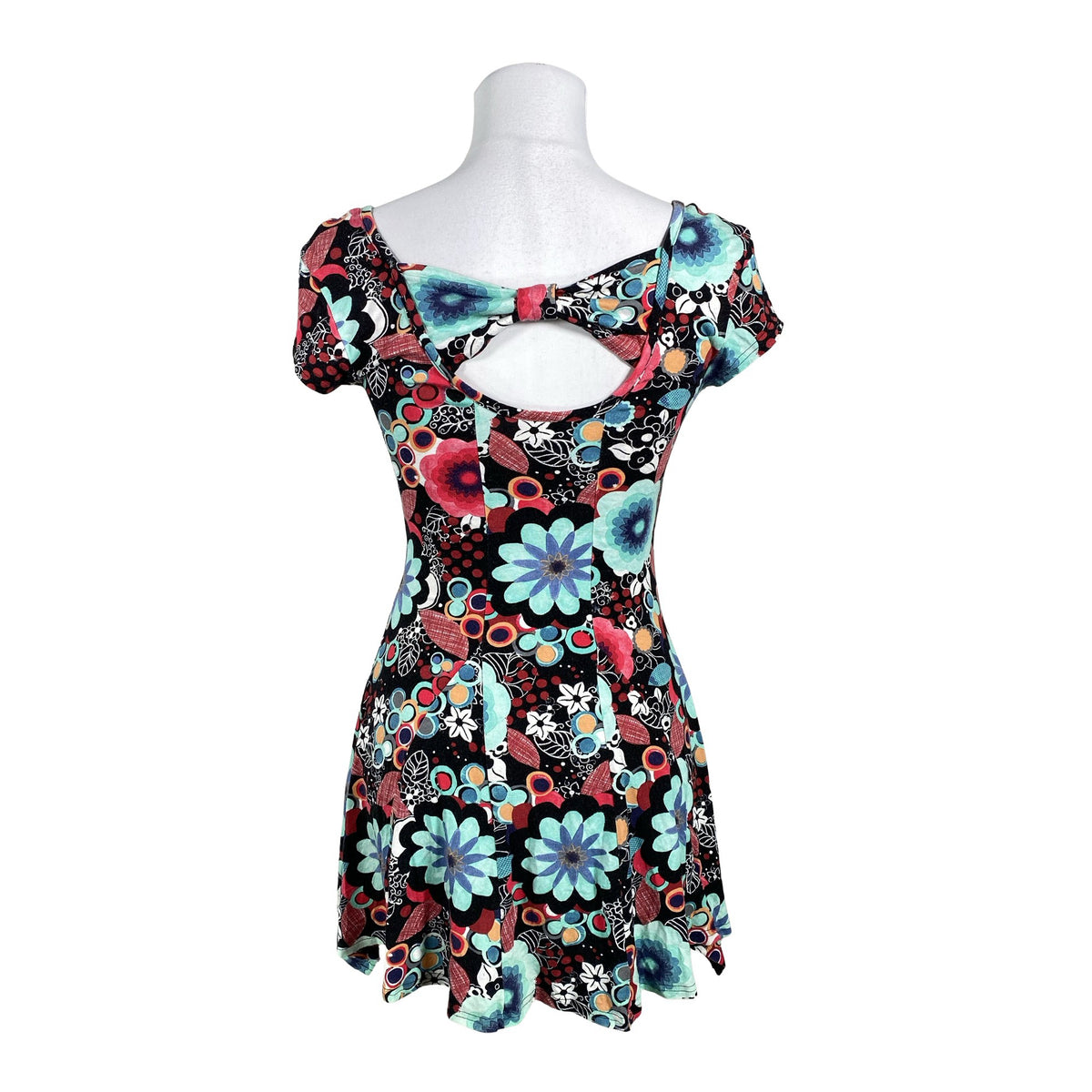 Unisex Niccolei - Trikotaažist kleit, suurus 36 - Must (2)