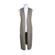 Unisex Tahari - Kootud vest, suurus 40 - Hall ()