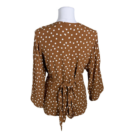 Unisex Gestuz - Pluus, suurus 36 - Pruun (2)