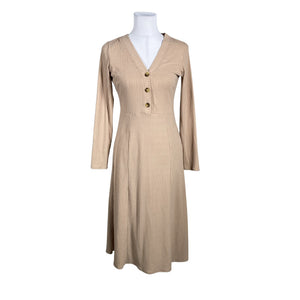 Unisex Dorothy Perkins - Trikotaažist kleit, suurus 36 - Beige (1)