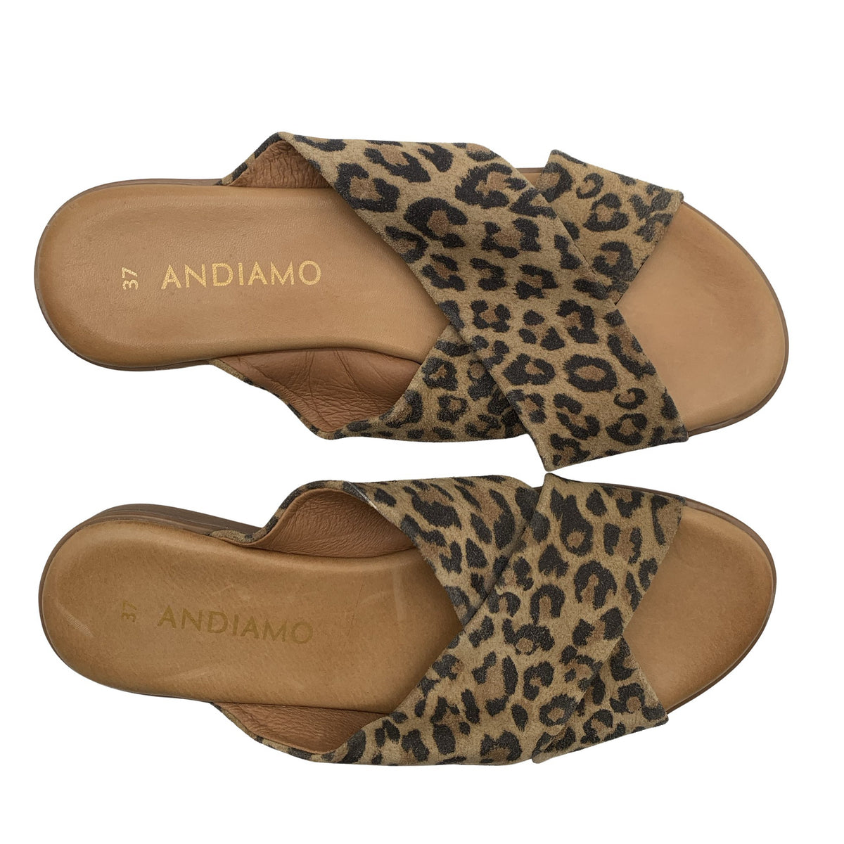Unisex Andiamo - Rihmikud, suurus 37 - Pruun (1)