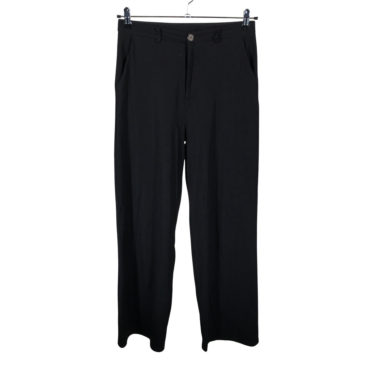Unisex Even&Odd - Mittevenivad püksid, suurus 38 - Must (1)