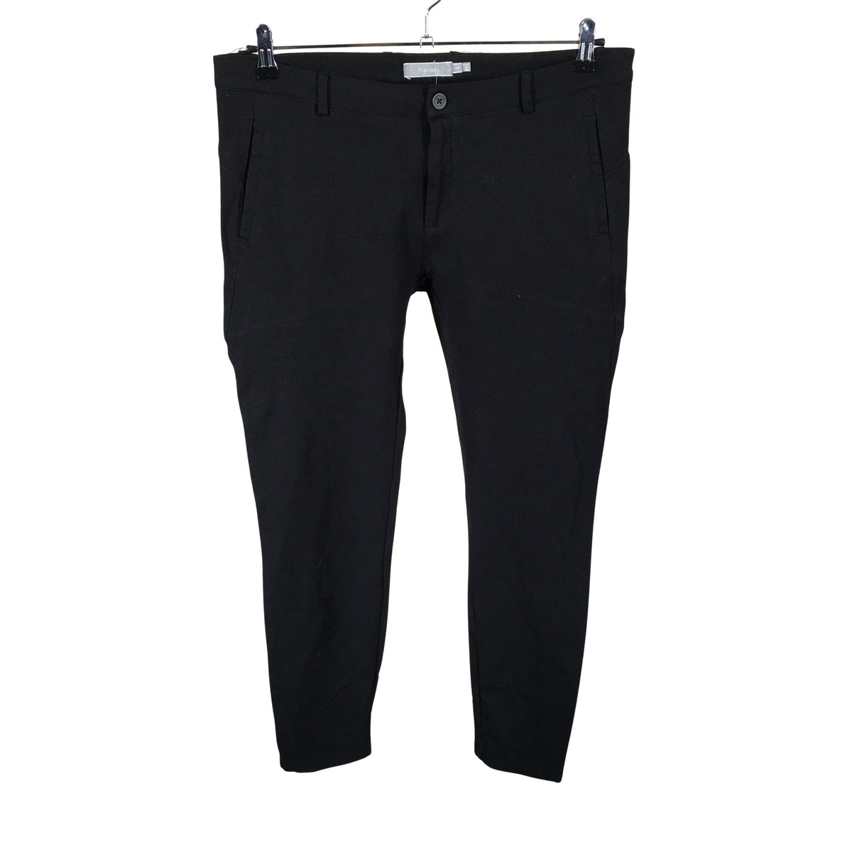 Unisex Fransa - Trikotaažist püksid, suurus 42 - Must (1)