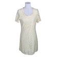 Unisex Cream - Mitteveniv kleit, suurus 38 - Looduslik valge ()