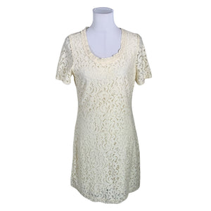 Unisex Cream - Mitteveniv kleit, suurus 38 - Looduslik valge (1)