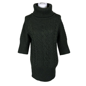 Unisex Sisley - Kootud tuunika, suurus 36 - Roheline (1)