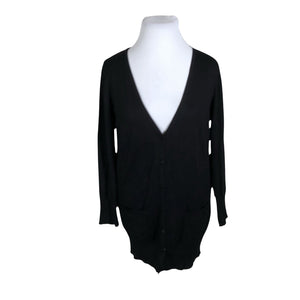 Unisex Fransa - Kardigan, suurus 42 - Must (1)