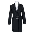 Unisex Versace Jeans - Villane mantel, suurus 36 - Must ()