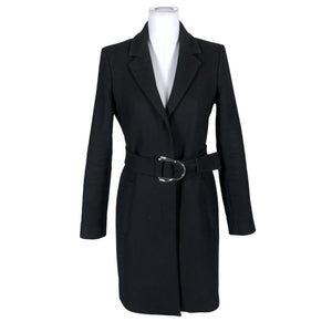 Unisex Versace Jeans - Villane mantel, suurus 36 - Must (1)