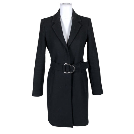 Unisex Versace Jeans - Villane mantel, suurus 36 - Must ()