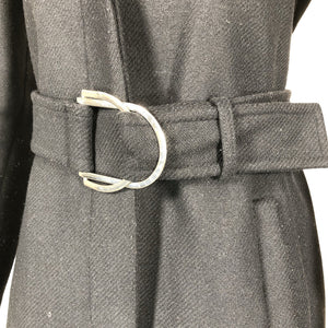 Unisex Versace Jeans - Villane mantel, suurus 36 - Must (3)