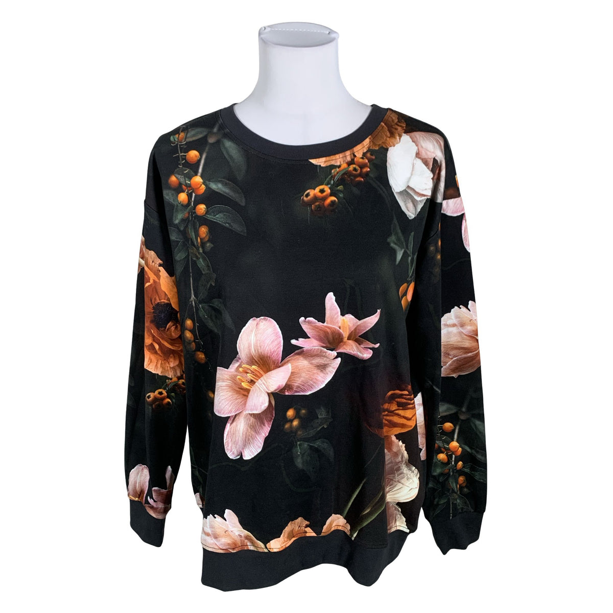 Unisex Nakoa - Dressikangast pluus, suurus 38 - Must (1)