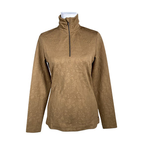 Unisex Luhta - Trikotaažist pluus, suurus 36 - Pruun (1)