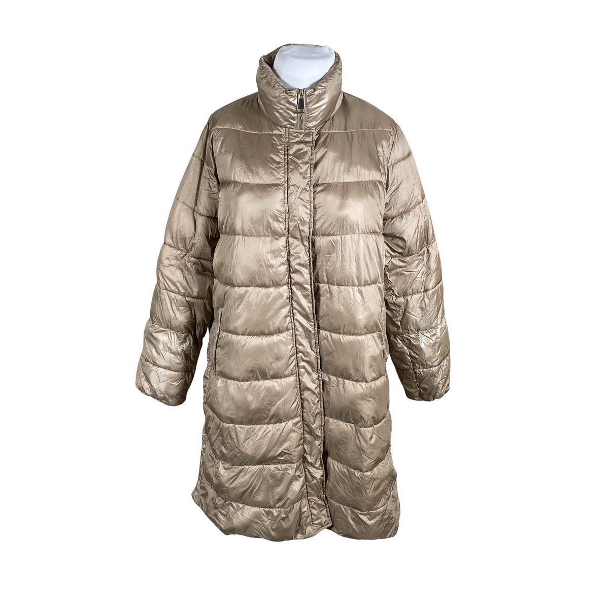 Unisex Marina Rinaldi - Õhem talvejope, suurus 46 - Beige (1)