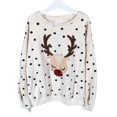 Unisex Next - Dressikangast pluus, suurus 146 - 152 - Beige ()