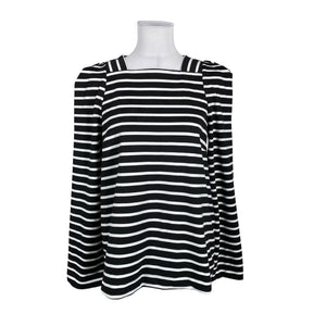 Unisex InWear - Trikotaažist pluus, suurus 40 - Must (1)