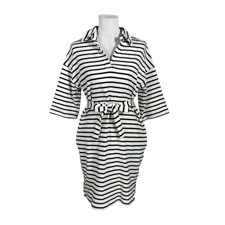Unisex Gauhar - Trikotaažist kleit, suurus 34 - Must ()