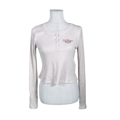 Unisex Hollister - Trikotaažist pluus, suurus 36 - Heleroosa ()