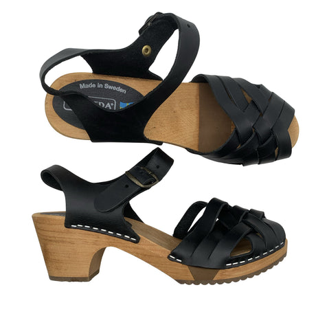 Unisex Moheda - Kontsaga rihmikud, suurus 38 - Must ()