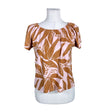 Unisex Second Chance - Lühikeste käistega pluus, suurus 34 - Heleroosa ()
