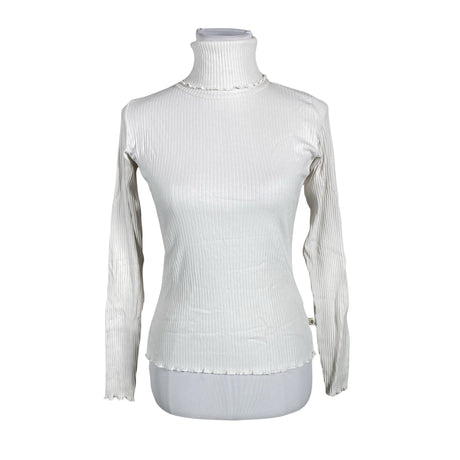 Unisex Kaiko - Trikotaažist pluus, suurus 36 - Valge ()
