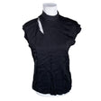 Unisex Calvin Klein - Lühikeste käistega pluus, suurus 40 - Must ()