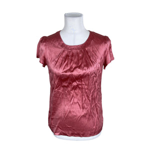 Unisex Ril's - Lühikeste käistega pluus, suurus 36 - Roosa (1)
