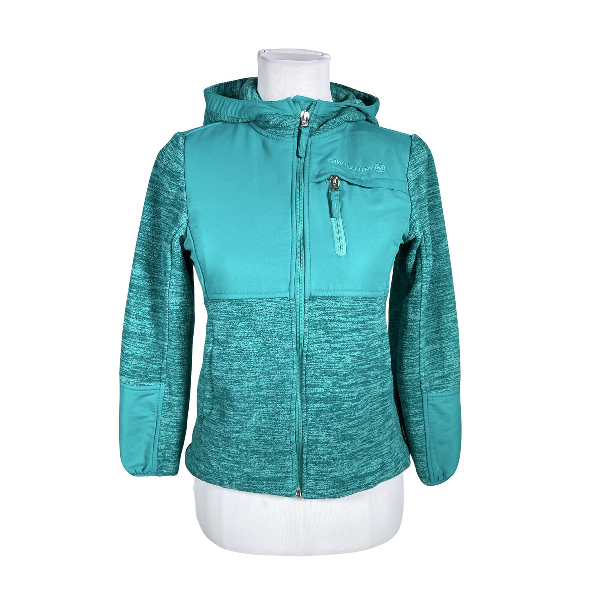 Unisex Free Country - Fliisjakk, suurus 40 - Roheline (1)