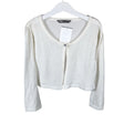 Unisex Lindex - Kardigan, suurus 146 - 152 - Valge ()