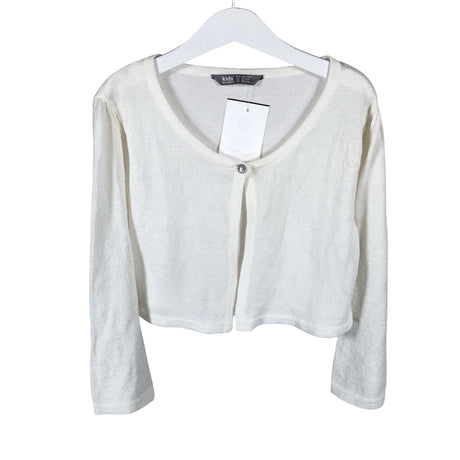 Unisex Lindex - Kardigan, suurus 146 - 152 - Valge ()