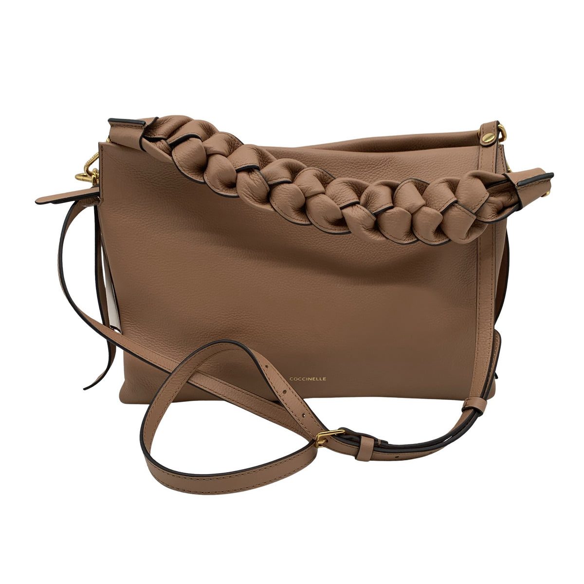 Unisex Coccinelle - Käekott, suurus Midi - Pruun (1)