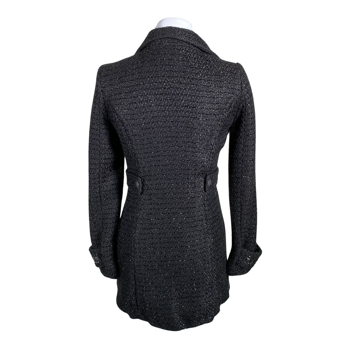 Unisex Guess - Villane mantel, suurus 40 - Must (2)