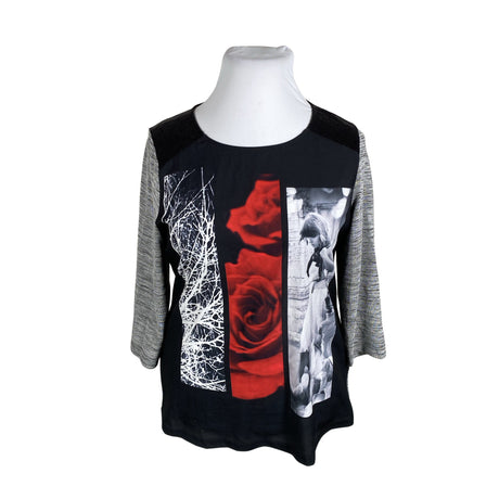 Unisex Gerry Weber - Trikotaažist pluus, suurus 42 - Hall ()